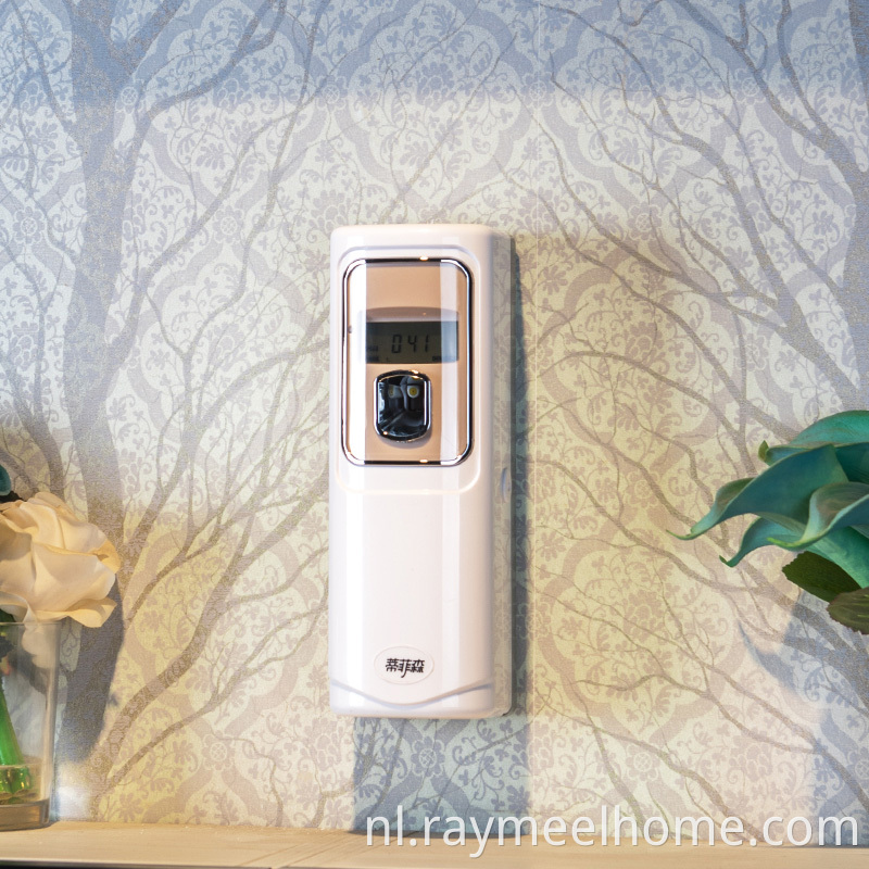 Automatische batterij aerosol spray parfum dispenser machine